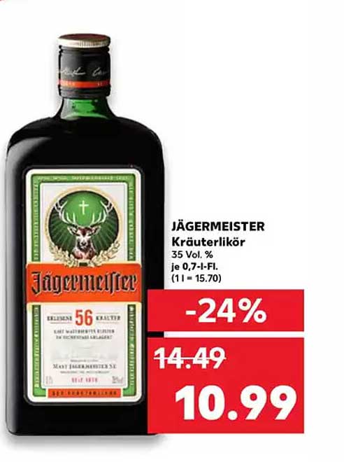 JÄGERMEISTER Kräuterlikör