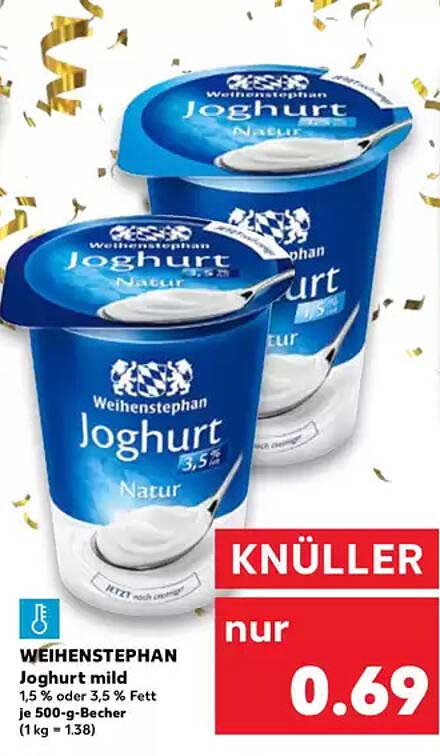 WEIHENSTEPHAN Joghurt mild