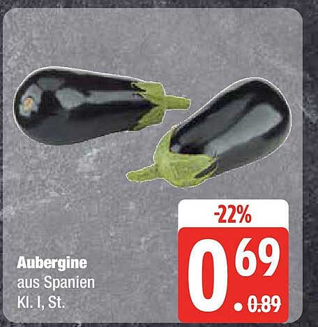 Aubergine aus Spanien