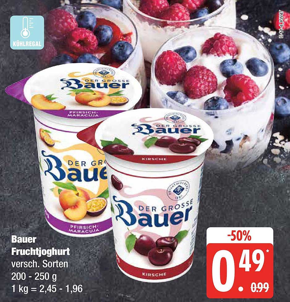 Bauer Fruchtjoghurt