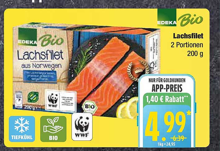 EDEKA Bio Lachsfilet