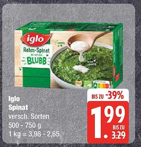 Iglo Spinat