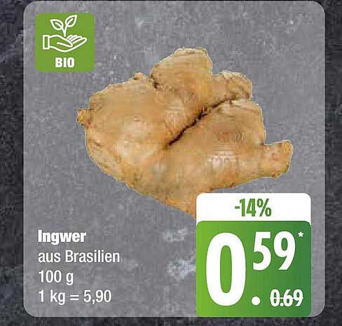 Ingwer aus Brasilien