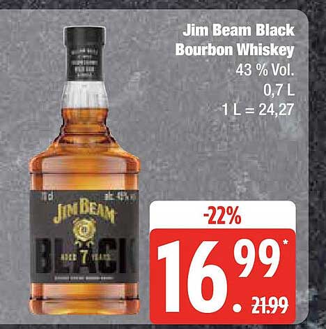 Jim Beam Black Bourbon Whiskey