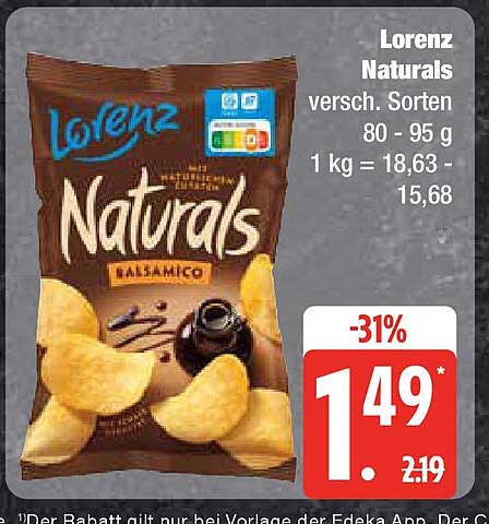 Lorenz Naturals versch. Sorten