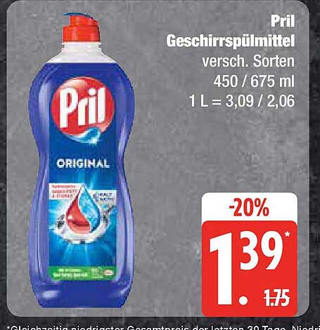 Pril Geschirrspülmittel