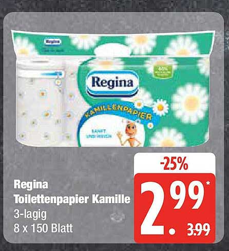 Regina Toilettenpapier Kamille