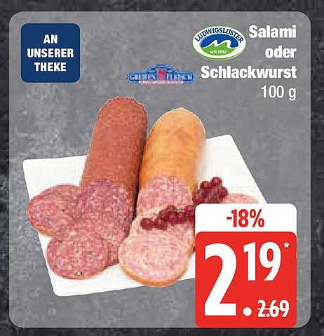 Salami oder Schlackwurst