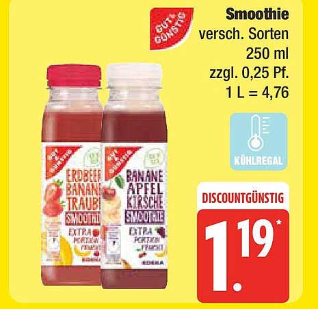 Smoothie versch. Sorten