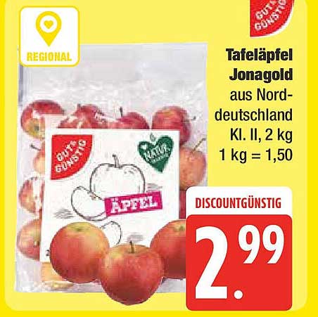 Tafeläpfel Jonagold