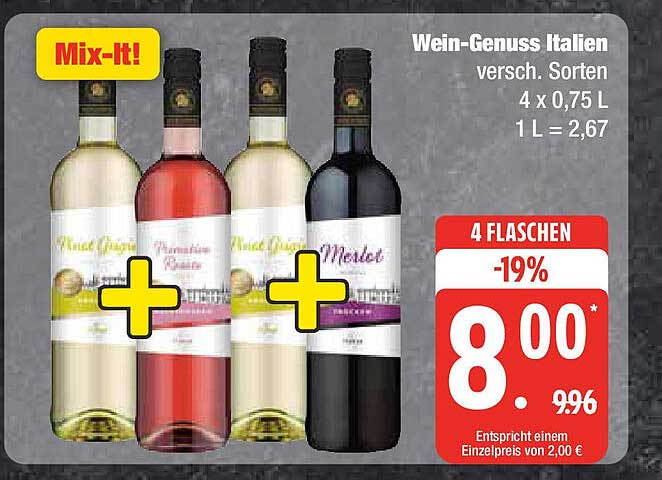 Wein-Genuss Italien