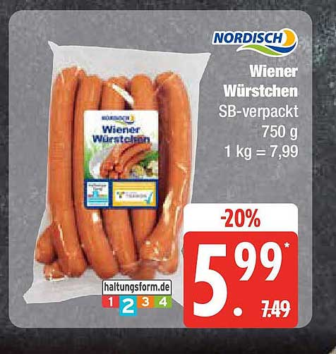 Wiener Würstchen SB-verpackt