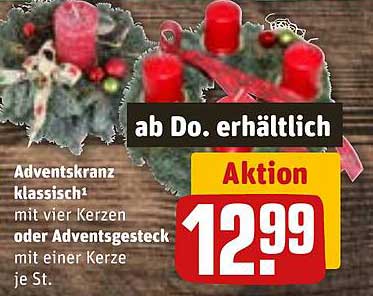 Adventskranz klassisch