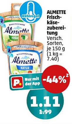 ALMETTE Frischkäse-Zubereitung