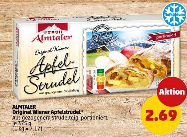 Almtaler Original Wiener Apfelstrudel