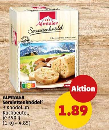 ALMTALER Serviettenknödel*