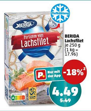 BERIDA Lachsfilet