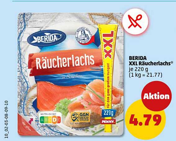 BERIDA Räucherlachs