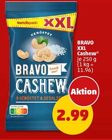 BRAVO XXL Cashew*