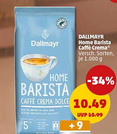 DALLMAYR Home Barista Caffè Crema*