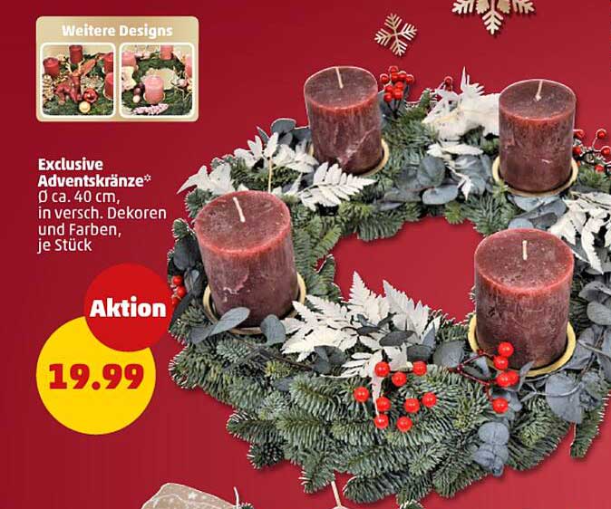 Exclusive Adventskränze*