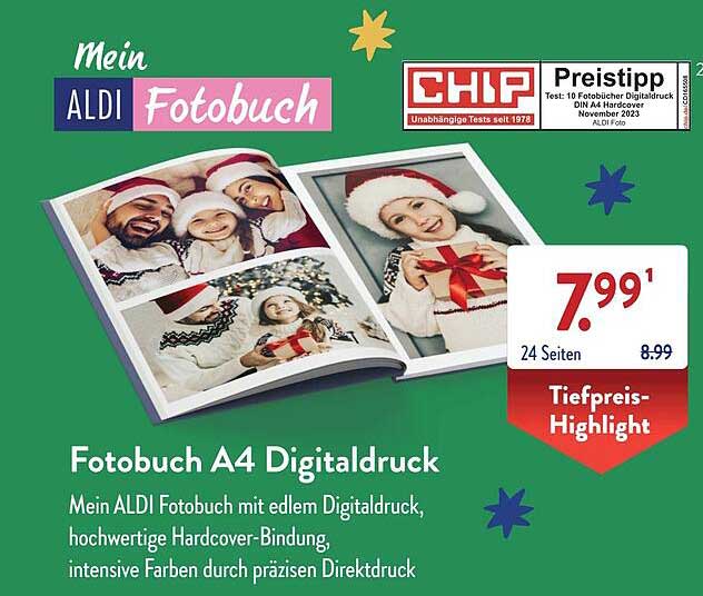 Fotobuch A4 Digitaldruck