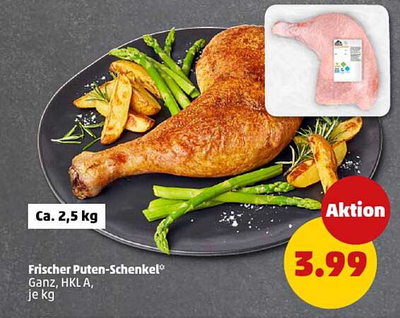 Frischer Puten-Schenkel*