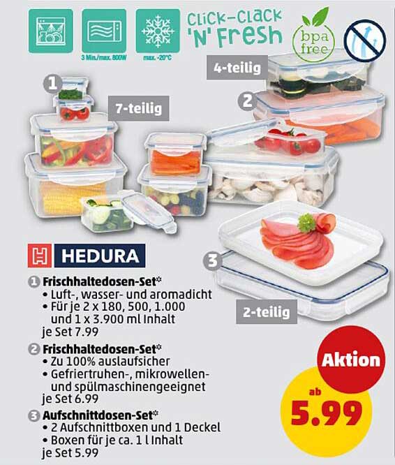 Frischhaltedosen-Set