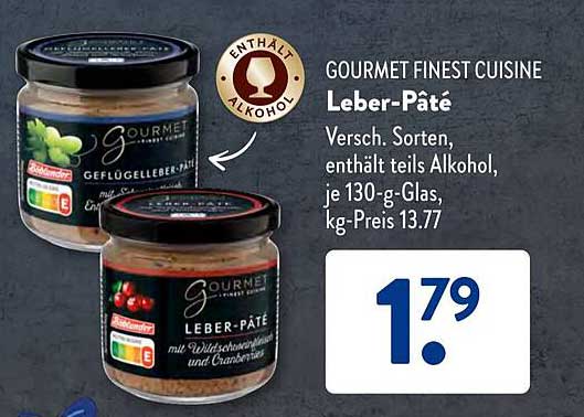 GOURMET FINEST CUISINE Leber-Pâté