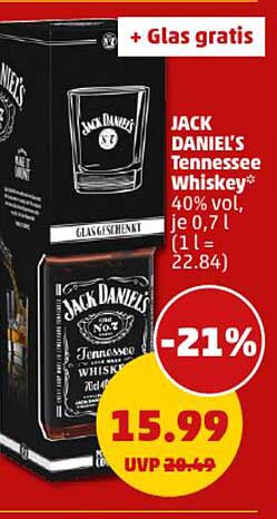 JACK DANIEL'S Tennessee Whiskey