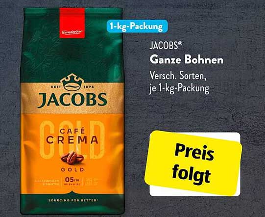 JACOBS® Ganze Bohnen