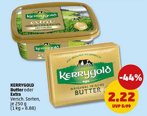 KERRYGOLD Butter oder Extra