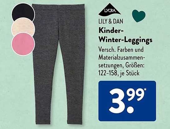 Kinder-Winter-Leggings