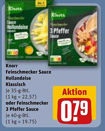 Knorr Feinschmecker Sauce Hollandaise Klassisch