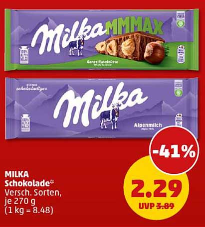 Milka Schokolade*