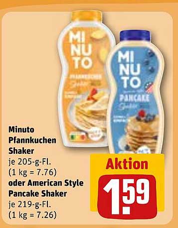 Minuto Pfannkuchen Shaker oder American Style Pancake Shaker