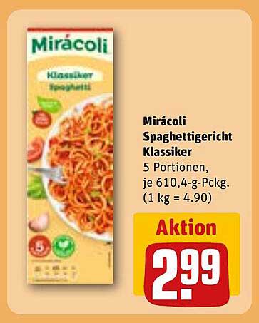 Miràcoli Spaghettigericht Klassiker