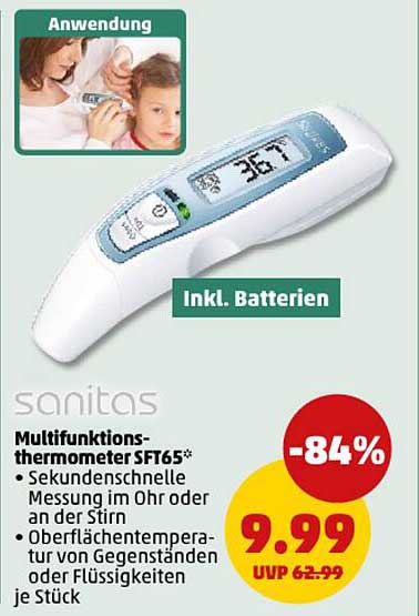 Multifunktionsthermometer SF65*