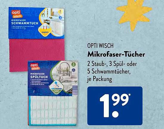 OPTI WISCH Mikrofaser-Tücher