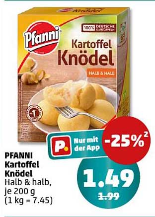 PFANNI Kartoffel Knödel