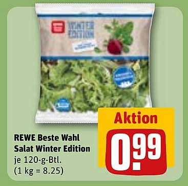 REWE Beste Wahl Salat Winter Edition