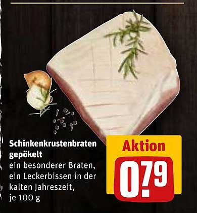 Schinkenkrustenbraten gepökelt