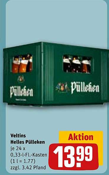 Veltins Helles Pülleken