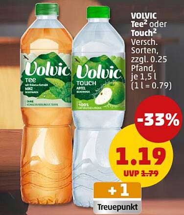 VOLVIC Tee² oder Touch²