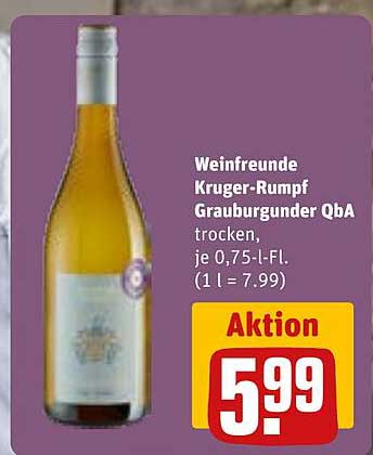 Weinfreunde Kruger-Rumpf Grauburgunder QbA trocken