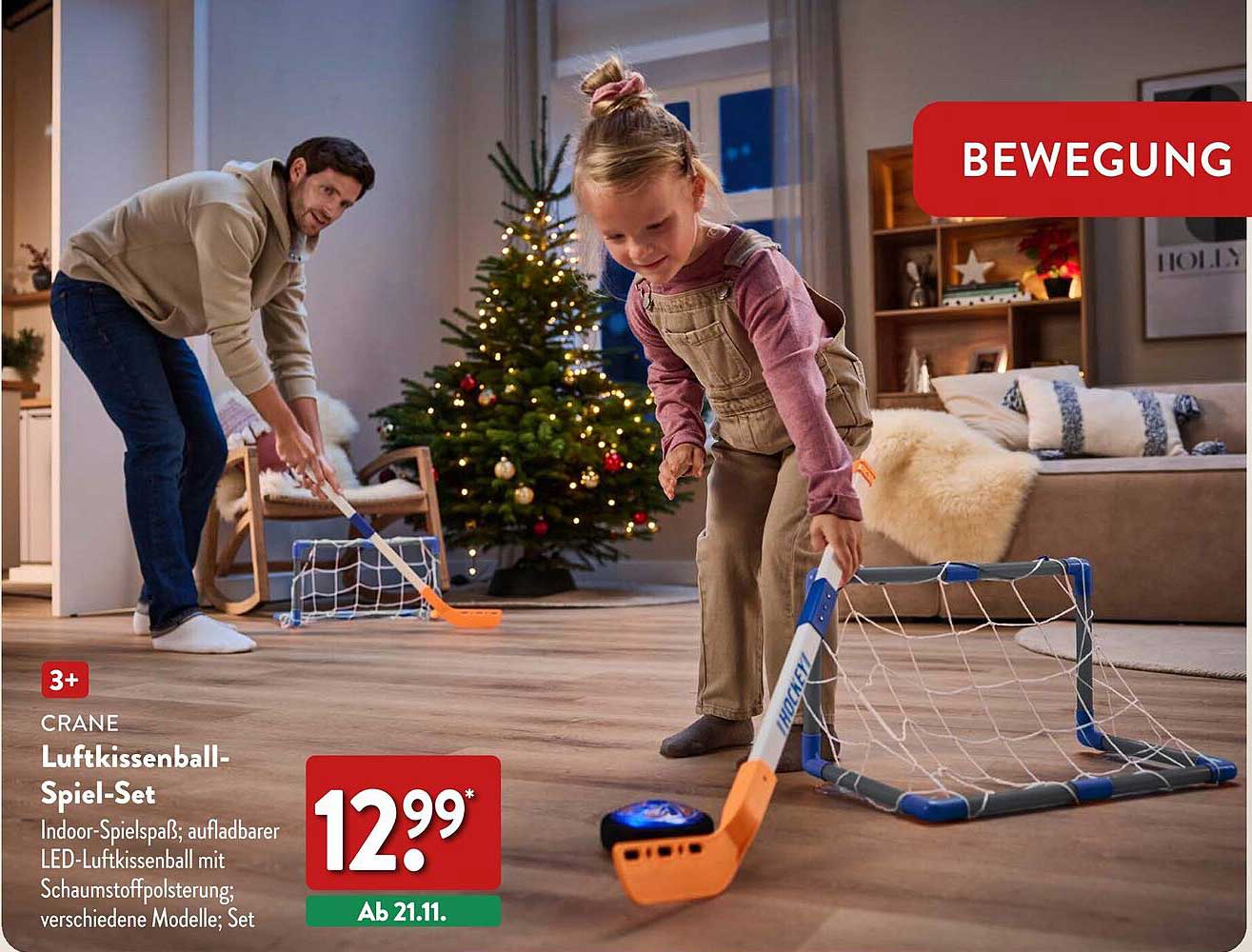 CRANE Luftkissenball-Spiel-Set