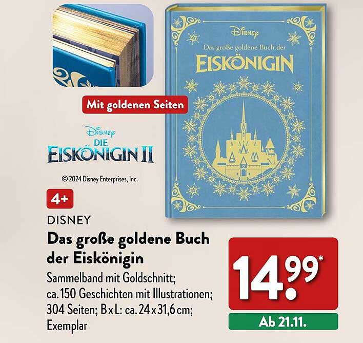 Das große goldene Buch der Eiskönigin