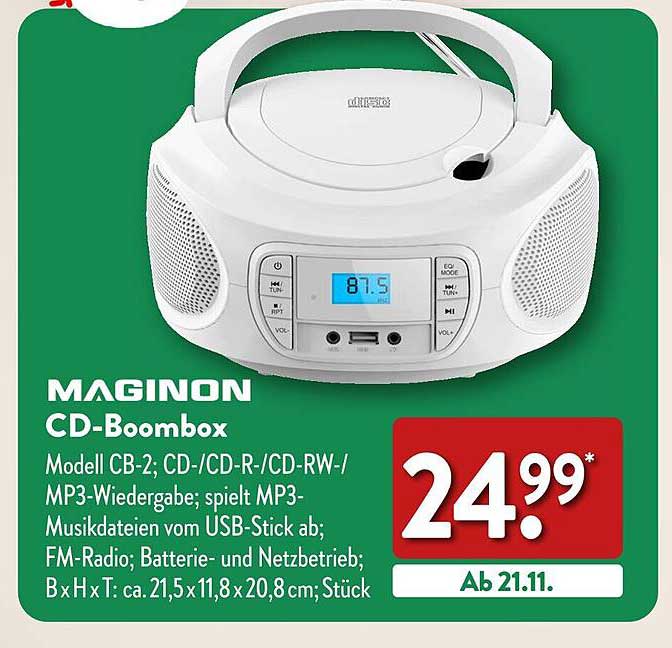 MAGINON CD-Boombox