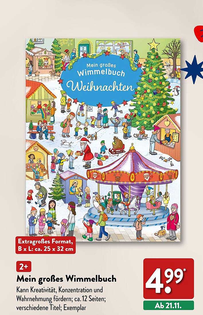 Mein großes Wimmelbuch Weihnachten