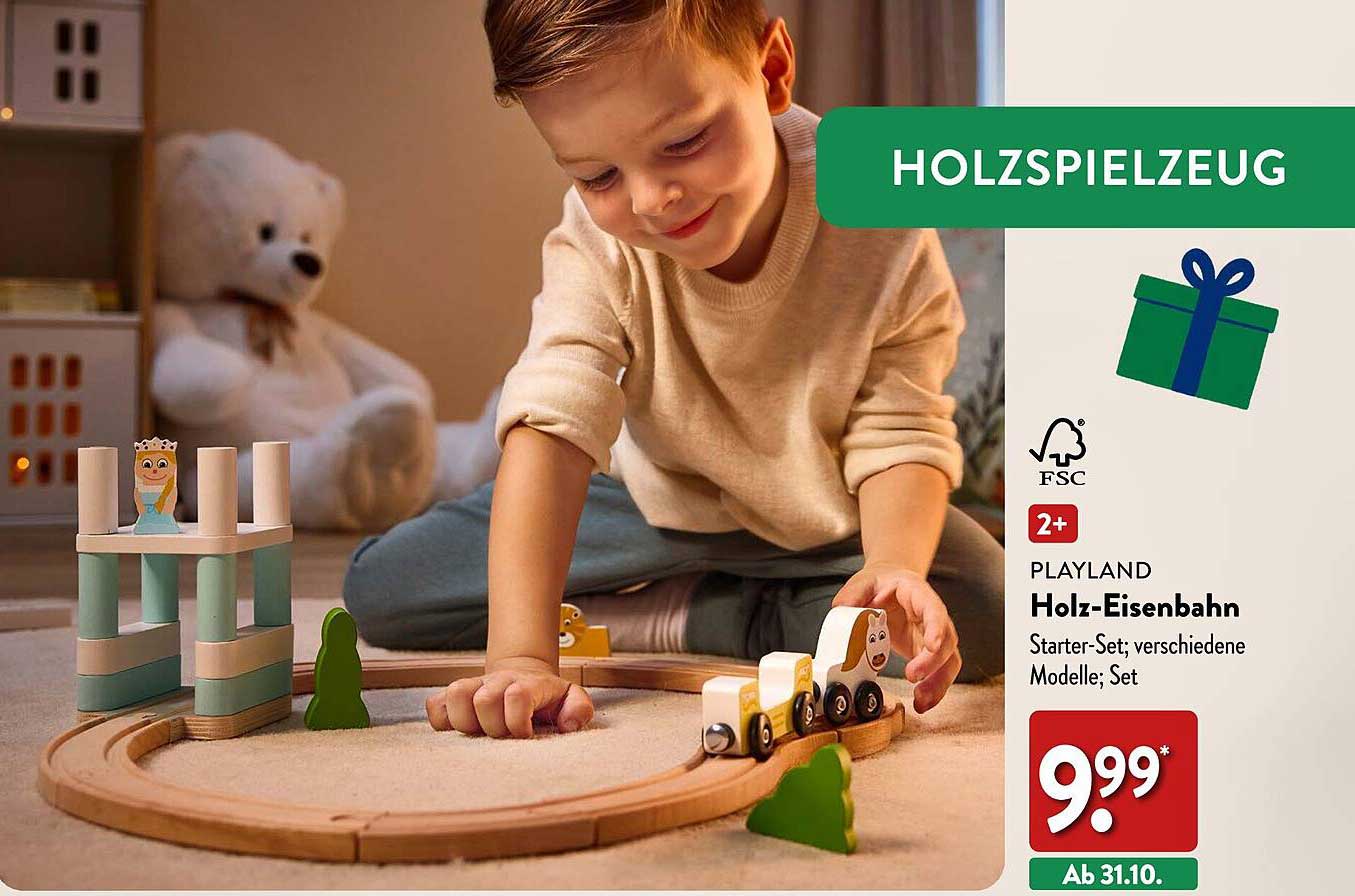 PLAYLAND Holz-Eisenbahn